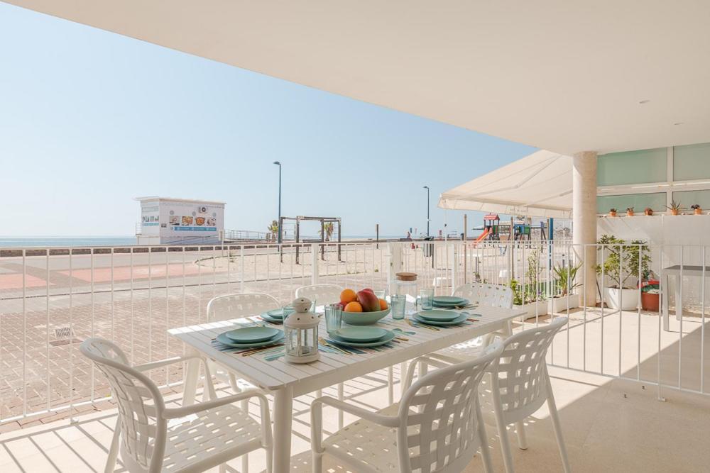 Marsalada - Ground Floor Front Line Beach Apartment Playa de Mar Dış mekan fotoğraf